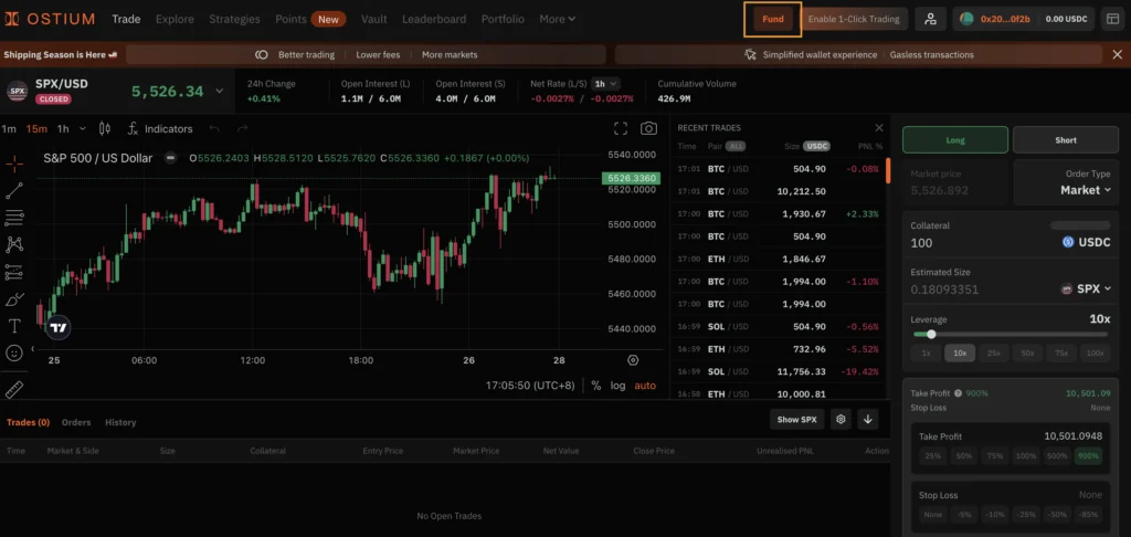 冷門合約 Dex 大毛 Ostium 項目分析！兼本週空投與融資彙整 - DA Labs