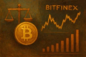 現貨槓桿與價格同步波動：Bitfinex 倉位變化是否暗示巨鯨動向？