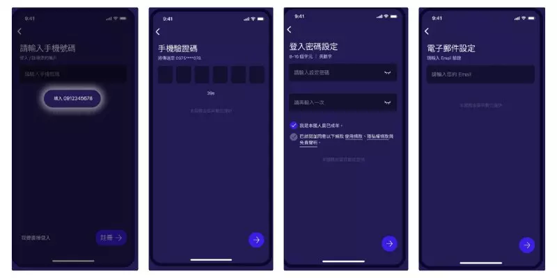 TWEX 帳號申辦
