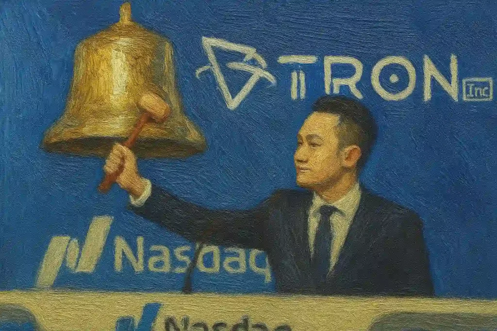 孫宇晨敲鐘納斯達克，TRX 正式入表上市公司