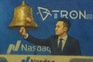 孫宇晨敲鐘納斯達克，TRX 正式入表上市公司