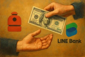 Backpack 匯款出金實測：透過 Line Bank 將資金轉回外幣帳戶