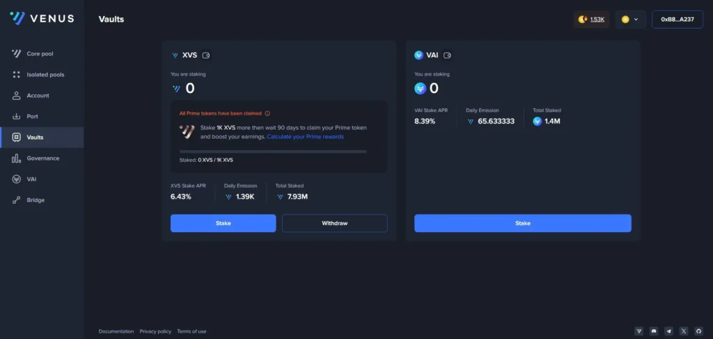 Venus Protocol 詳細解析：全網最方便的 BNB 借貸平台竟意外成為幣安 Alpha 最大幫手！ - DA Labs