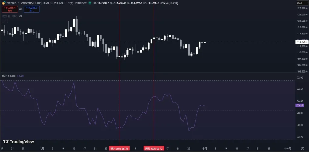 RSI 公式實際範例解析