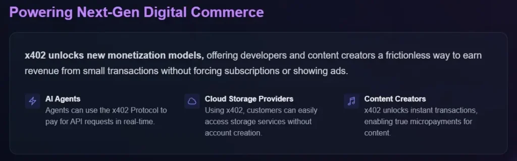 當 AI 幫你刷卡:熱門的 x402 即付即用技術如何顛覆傳統支付方式? x402例子