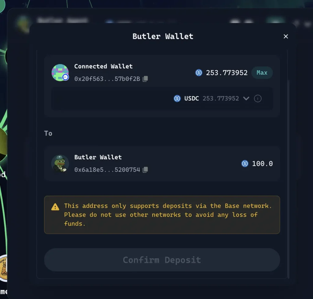 Virtual Butler ACP 刷分新玩法 交互 AI Agent 瓜分全協議空投 充值 Butler 錢包