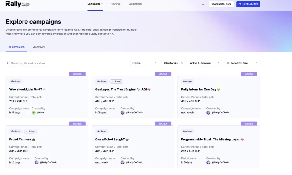 任務型嘴嚕平台 Rally 上線 中小創作者也能直接發文嚕幣? Rally Alpha Campaign 任務