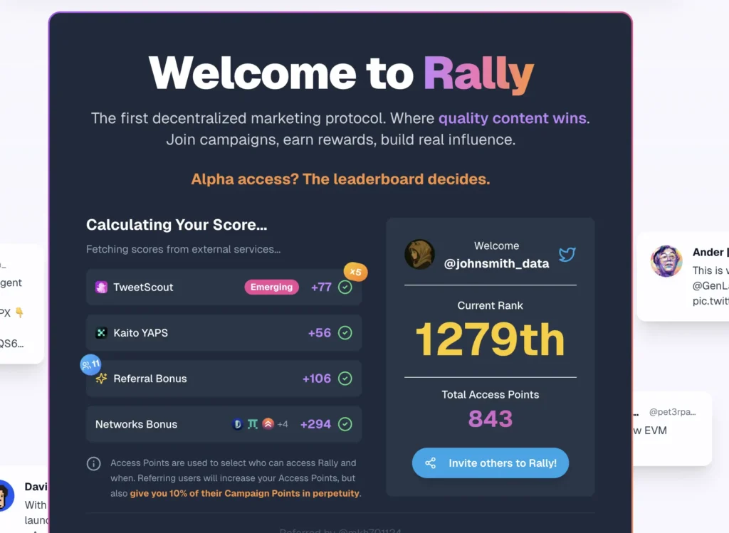 任務型嘴嚕平台 Rally 上線 中小創作者也能直接發文嚕幣? 白名單積分獲取制度