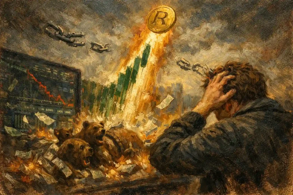 River 自 1.6U 拉升 20 倍的極端行情復盤 — 為什麼這是一場空頭注定吃虧的行情？