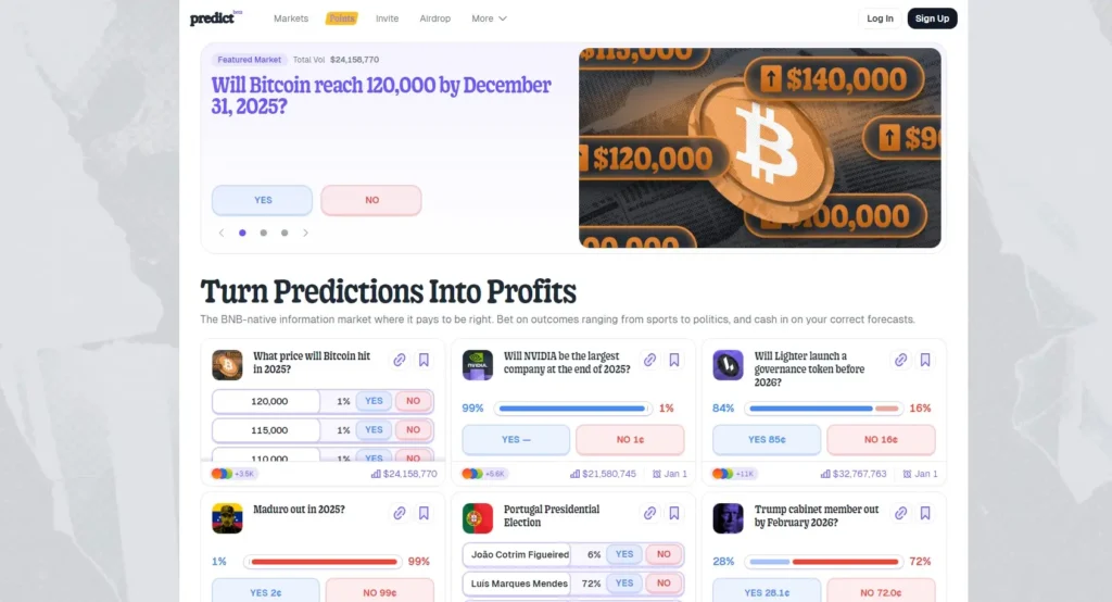 預測市場選擇題:合規巨頭 Kalshi 與 BNB 雙子星 Opinion、Predict.fun 該如何選擇? Predict