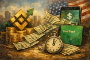 幣安 x Line Bank 4 分鐘極速出入金!