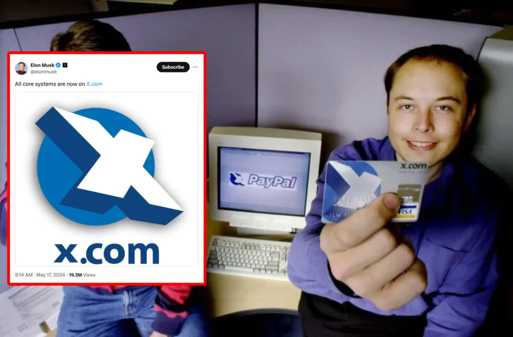 X Money:Elon Musk 橫跨 27 年的金融復仇與野心! Elon 1999