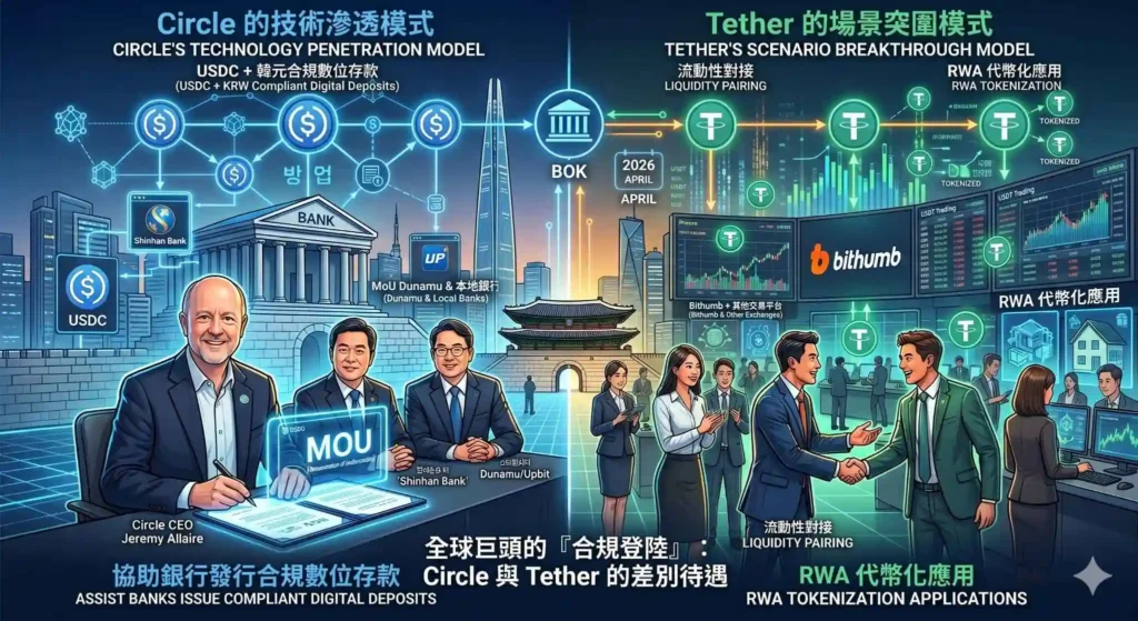 穩定幣會取代紙幣嗎?韓國正在替我們做實驗! Korea USDCUSDT