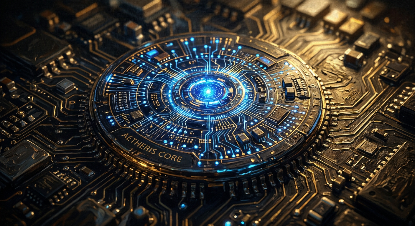 AMD美股做什麼?深入剖析股價、財報、AI晶片與投資策略 AI晶片戰場 MI300X 與 NVIDIA 晶片效能與軟體生態的插畫