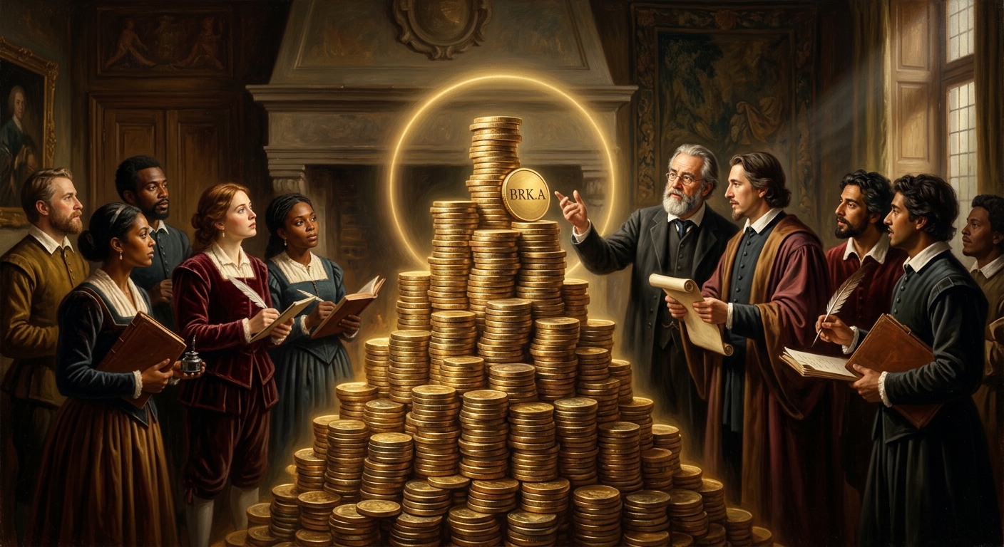 BRK.A美股做什麼 揭開股神巴菲特旗下波克夏A股的秘密與台灣投資入門 BRK.A美股做什麼 投資者與黃金象徵公司股票