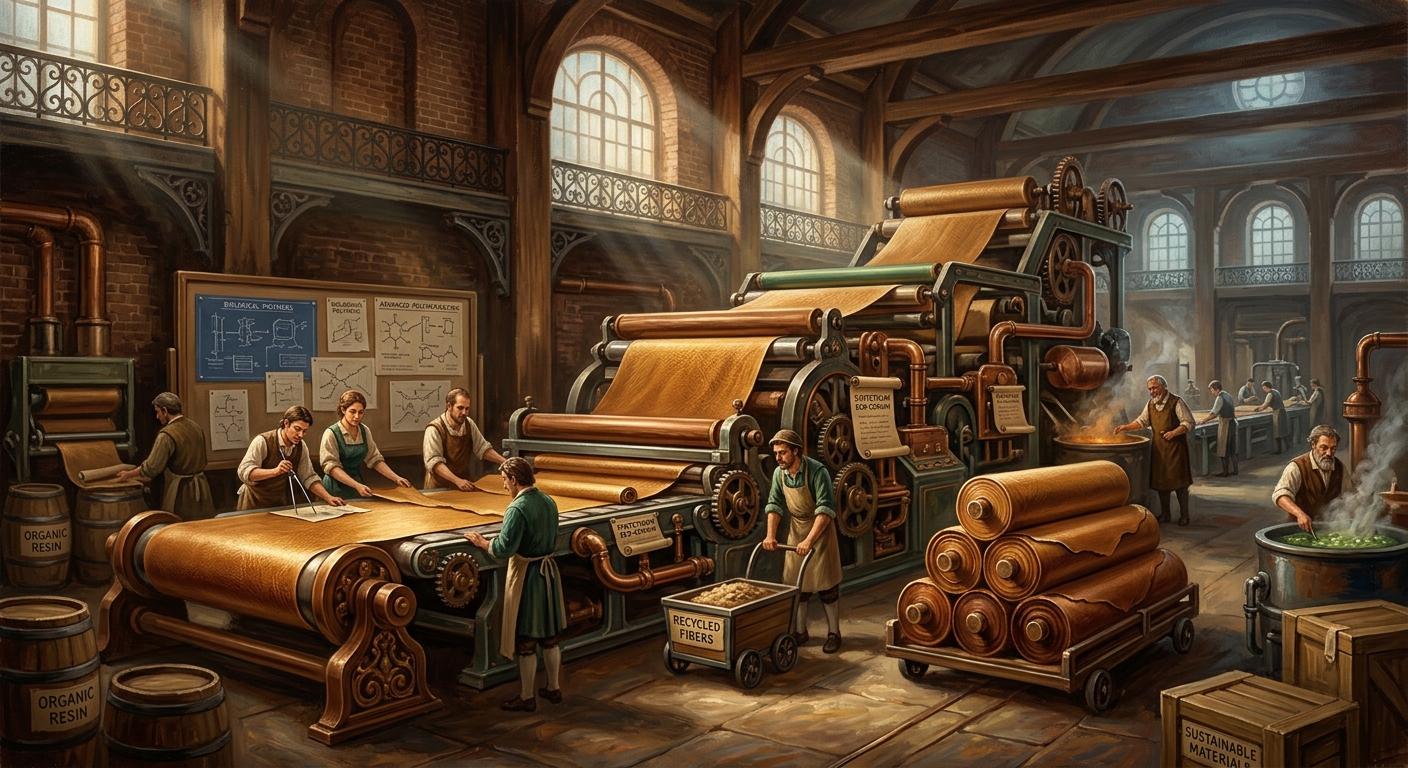 信立(4303)是做什麼的?合成皮領航者、財務表現與投資價值全解析 信立(4303)做什麼 合成皮製造工廠展示綠色環保與先進製程