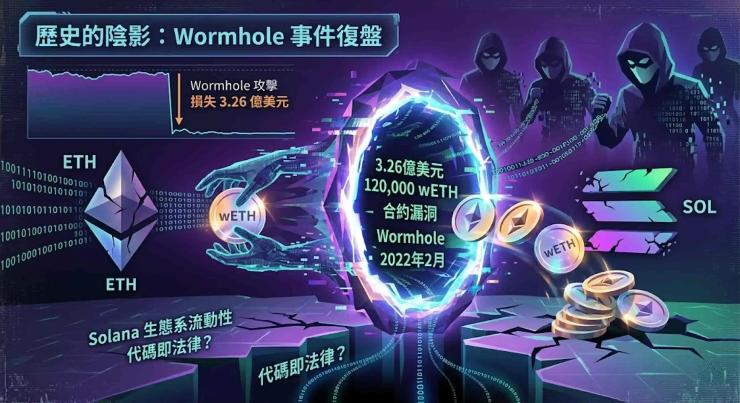 不是愚人節玩笑!Drift 在 4 月 1 號遭駭取 2.85 億美元? wormhole hack