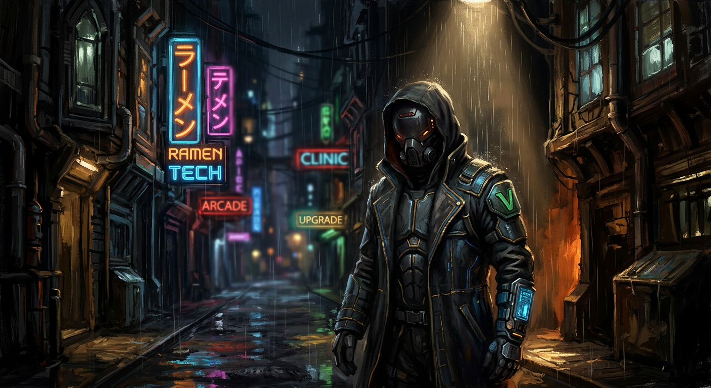 V美股做什麼?《電馭叛客2077》結局探討與角色深度解析 V美股做什麼一名傭兵在霓虹閃爍的賽博龐克城市角落