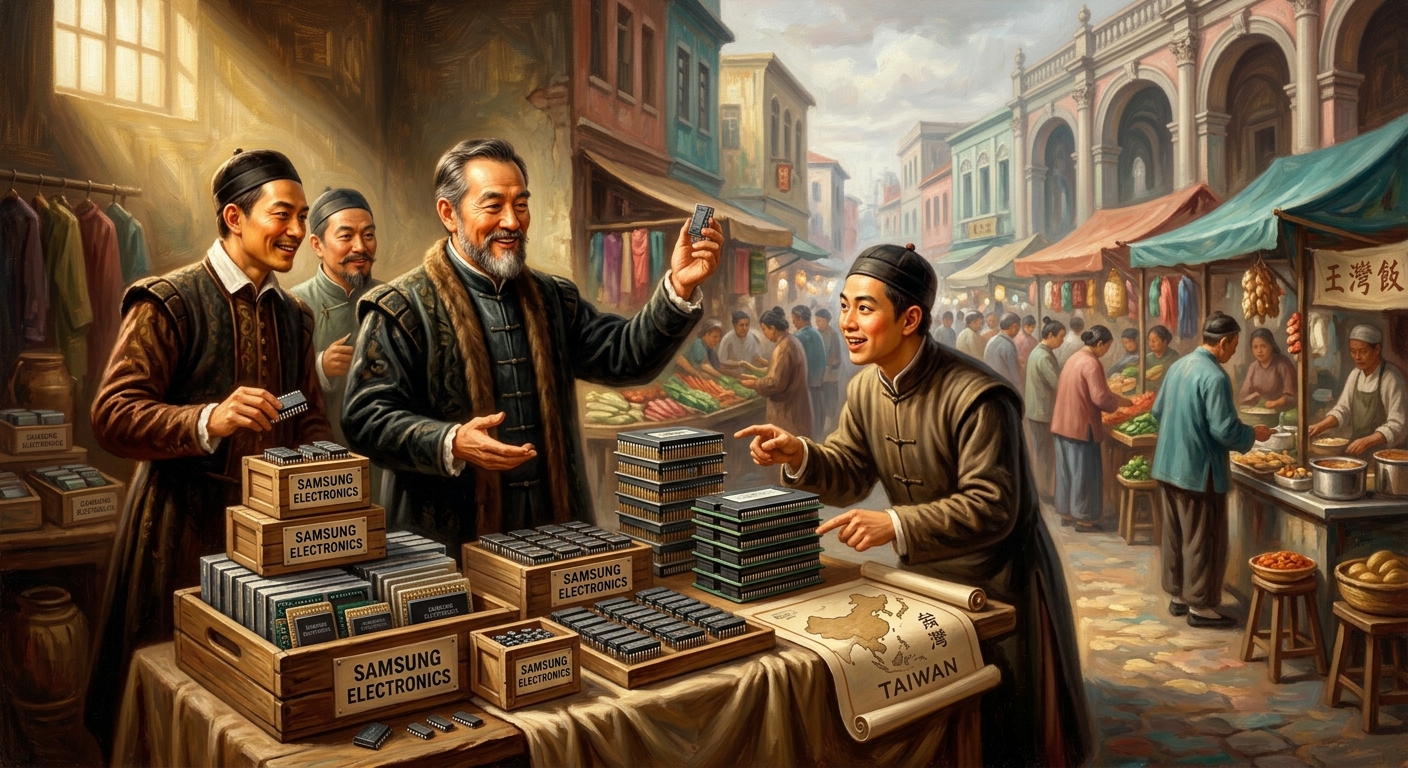 擎亞(8096)是做什麼的?深度解析三星代理商的核心業務與投資價值 擎亞(8096)做什麼 台灣半導體代理商展示三星電子零組件