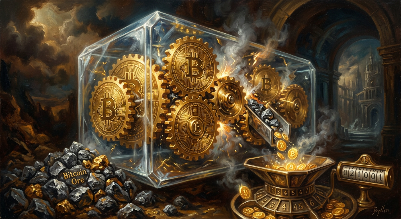比特幣是什麼?區塊鏈、挖礦與數位黃金完整解析 比特幣挖礦的黃金寓意與供應上限