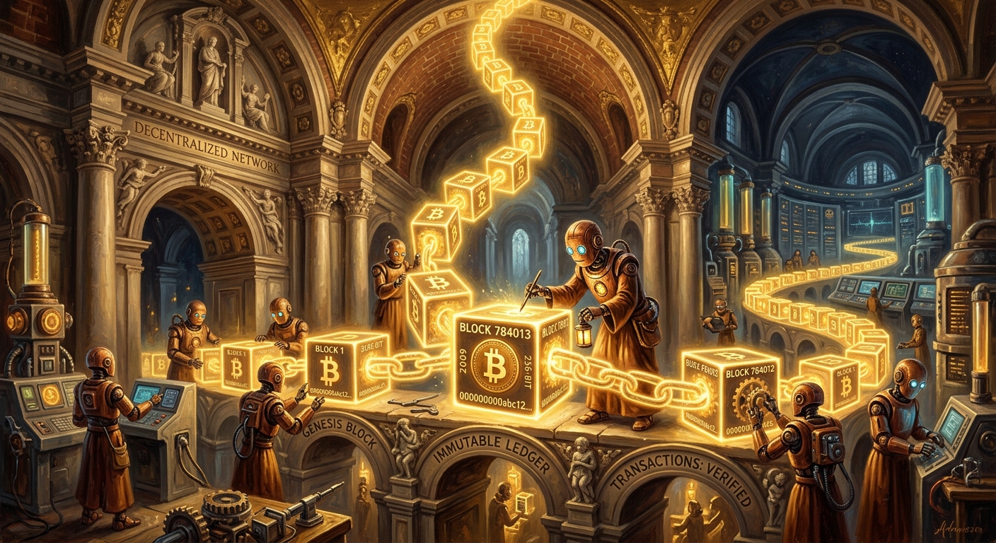比特幣是什麼?解密數位黃金的去中心化價值與挖礦機制 比特幣區塊鏈的運作流程,安全可靠地驗證交易