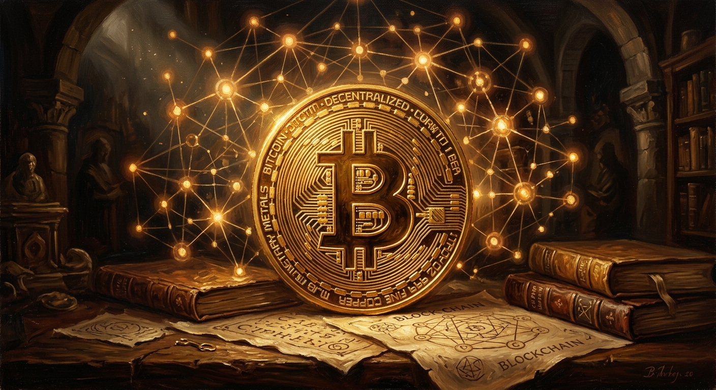 比特幣是什麼?探索加密貨幣的去中心化金融革命與價值主張 比特幣作為數位黃金的象徵,展現其去中心化網絡的光芒