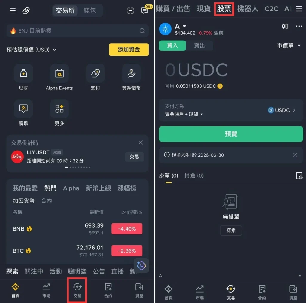 幣安美股交易全攻略:一個帳戶解鎖 7,000+ 檔股票與 ETF! 怎麼買幣安美股