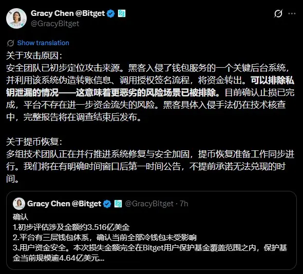 外部攻擊還是離職員工導致?2026 Bitget 遭駭 3.5 億美元! 外部攻擊還是離職員工導致?2026 Bitget 遭駭 3.5 億美元!