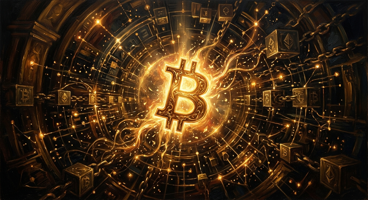 BTC 比特幣新手必看:3 分鐘快速入門,解析區塊鏈、挖礦與價值定位 BTC 比特幣在錯綜複雜的區塊鏈網路中發光