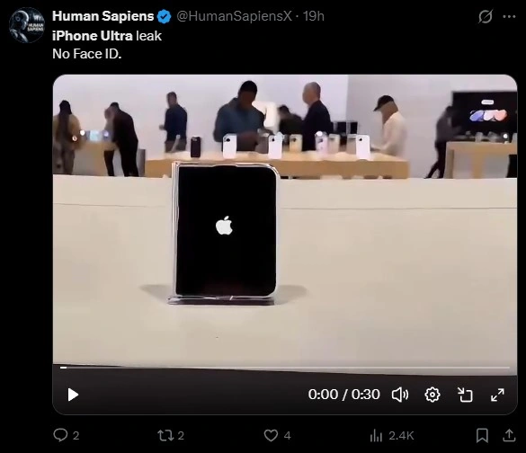 2026 Apple 發表會即將亮相!摺疊 iPhone 來了? iphone duo
